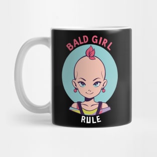 Bald girl Mug